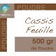 Cassis feuille en poudre 500 gr