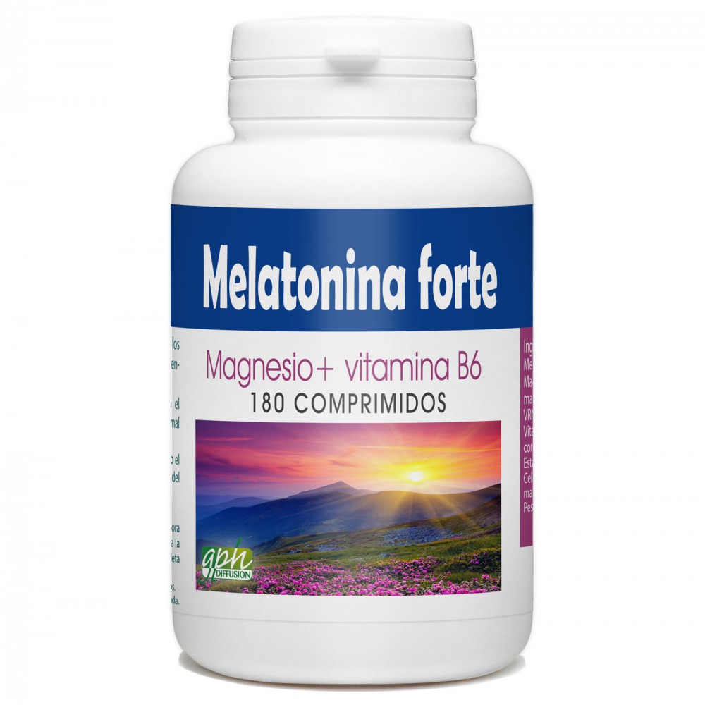 Melatonina Forte 1.8mg - Magnesio y Vitamina B6 - 180 comrimidos