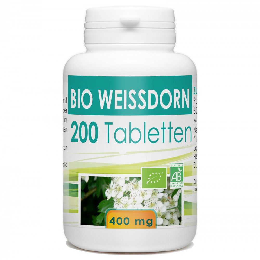 Weibdorn 200 tabletten 400mg