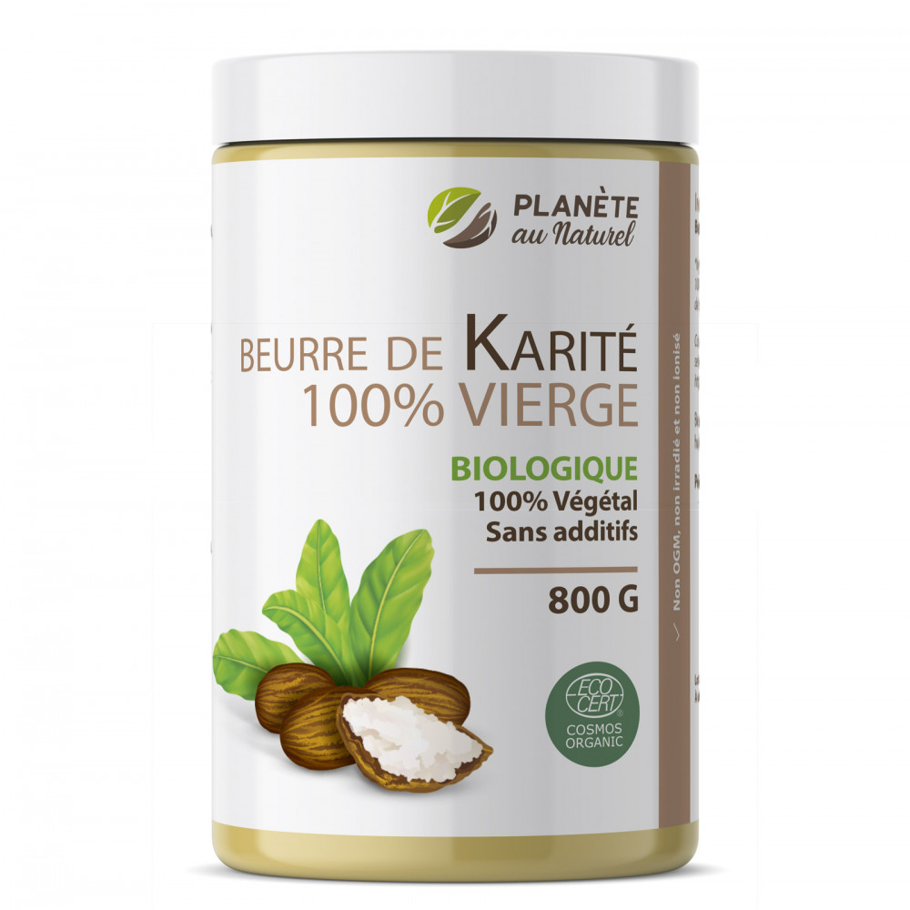 Beurre de Karité biologique 800 g