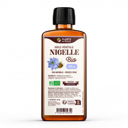 Huile de NIGELLE Biologique - 250ml - Cosmos Organic - Planète au Naturel