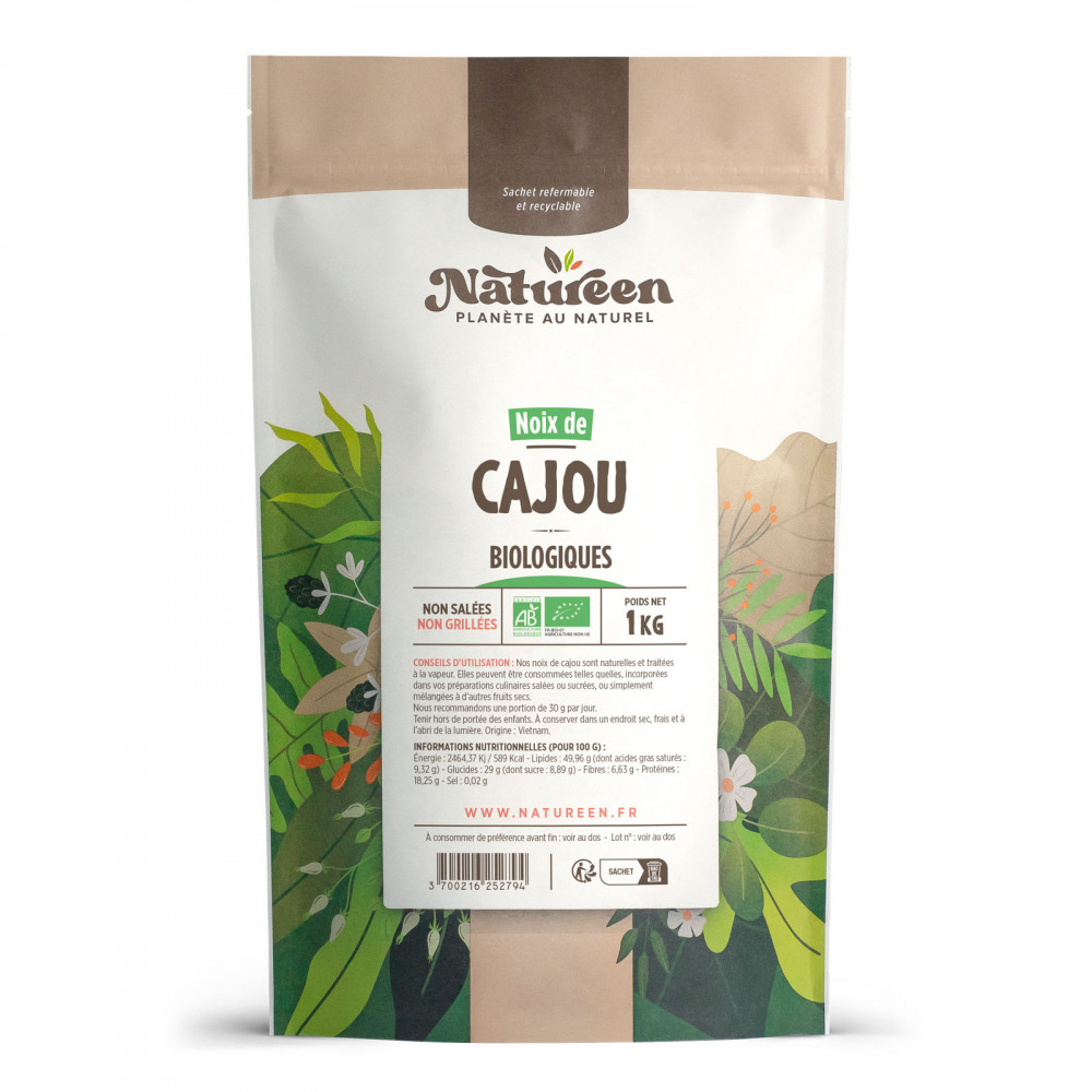 Noix de Cajou Bio - 1KG