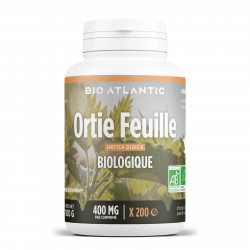 Ortie feuille Bio - 200 comprimés à 400 mg