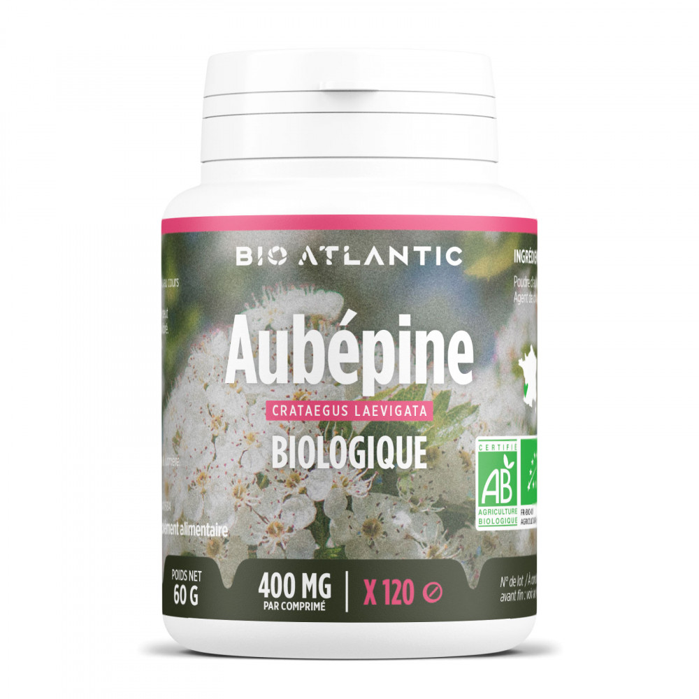 Aubépine BIO- 120 comprimés à 400 mg