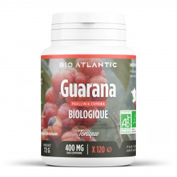 Guarana biologique - 120 comprimés à 400 mg