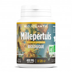 Millepertuis biologique- 120 comprimés à 400 mg