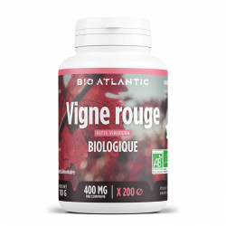 Vigne Rouge Bio - 200 comprimés à 400 mg