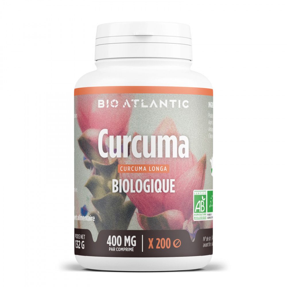 Curcuma Bio 400mg - 200 Comprimés