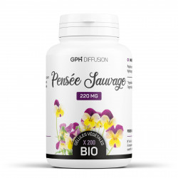 Pensée Sauvage Bio - 200 gélules végétales