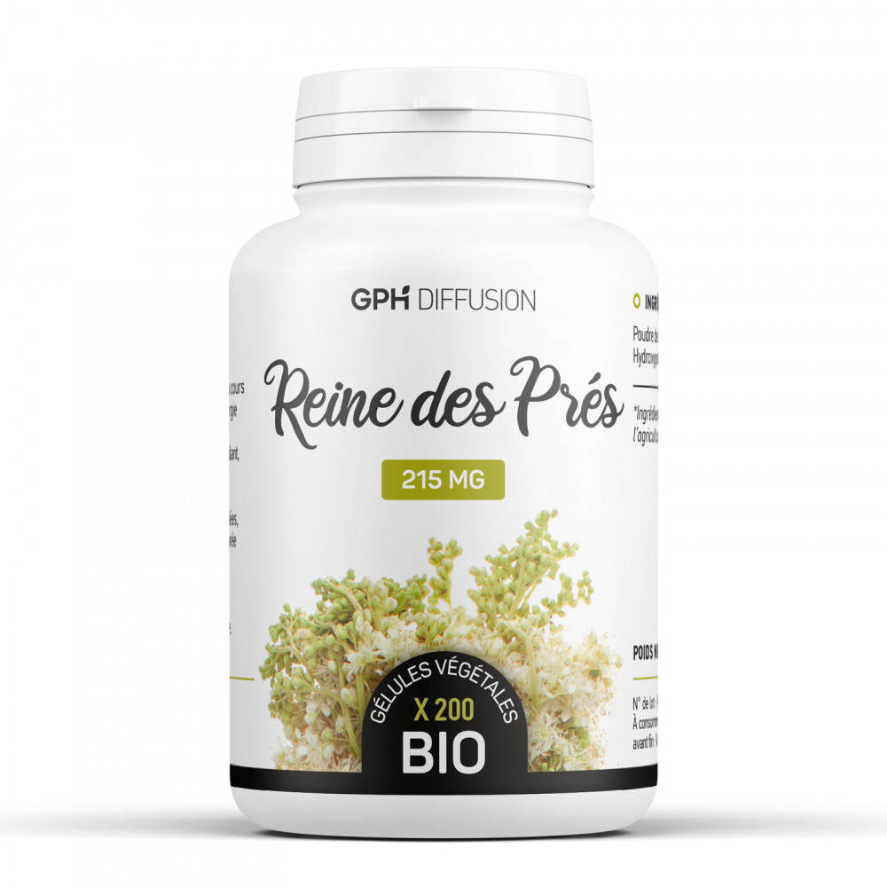 Reine des Prés Bio - 200 gélules végétales