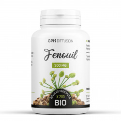 Fenouil Bio 300mg - 200 gélules végétales