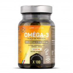 Oméga 3 - 100 capsules à 500 mg