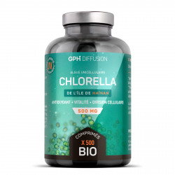 Chlorella Bio 500mg - 500 comprimés