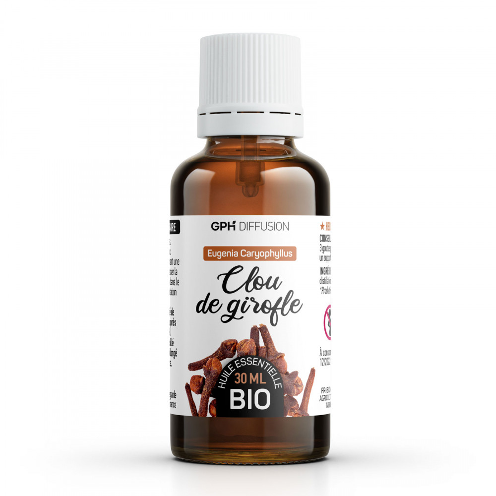 Huile Essentielle de Clou de Girofle Bio 30ml