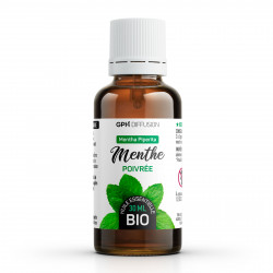 Huile Essentielle de Menthe Poivrée Bio 30ml