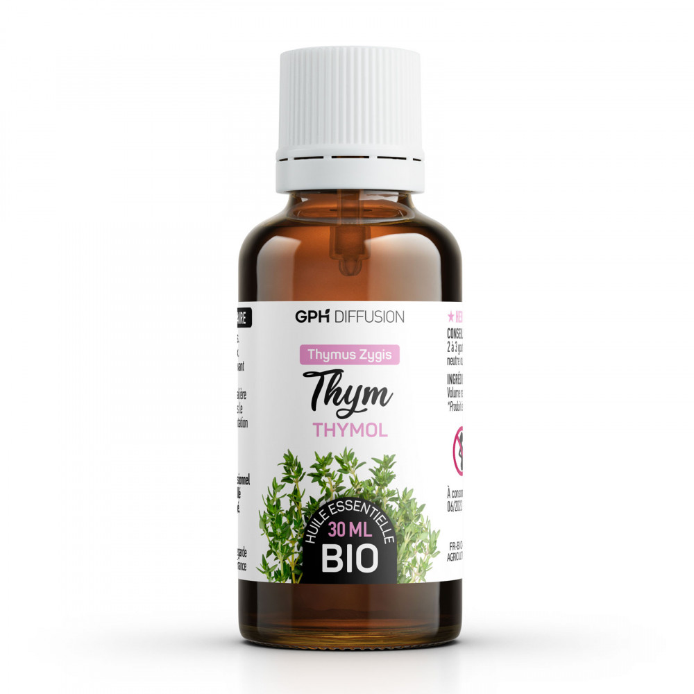 Huile Essentielle de Thym Thymol Bio 30ml