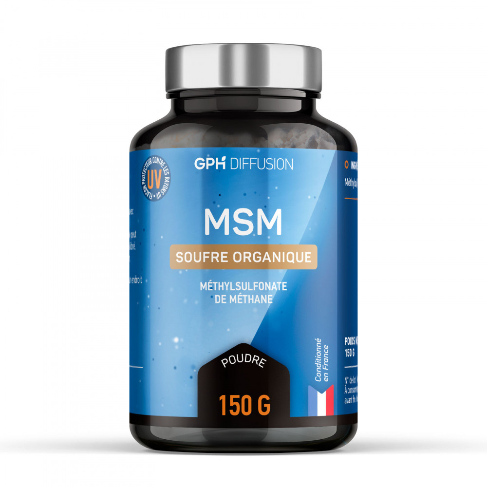 MSM en poudre - 150 grammes