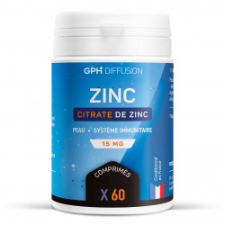 Citrate de zinc - 60 comprimés