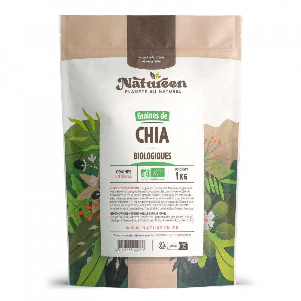 Graines de Chia Bio - 1kg